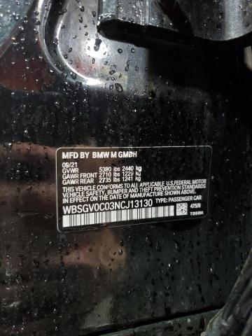 2022 BMW M8 - WBSGV0C03NCJ13130