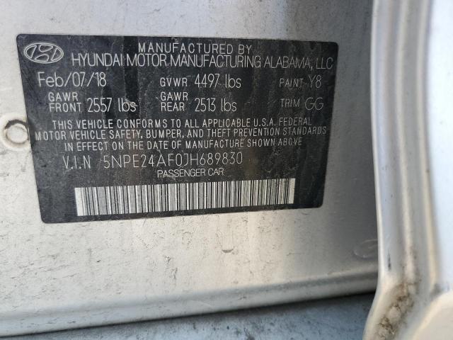2018 HYUNDAI SONATA SE - 5NPE24AF0JH689830