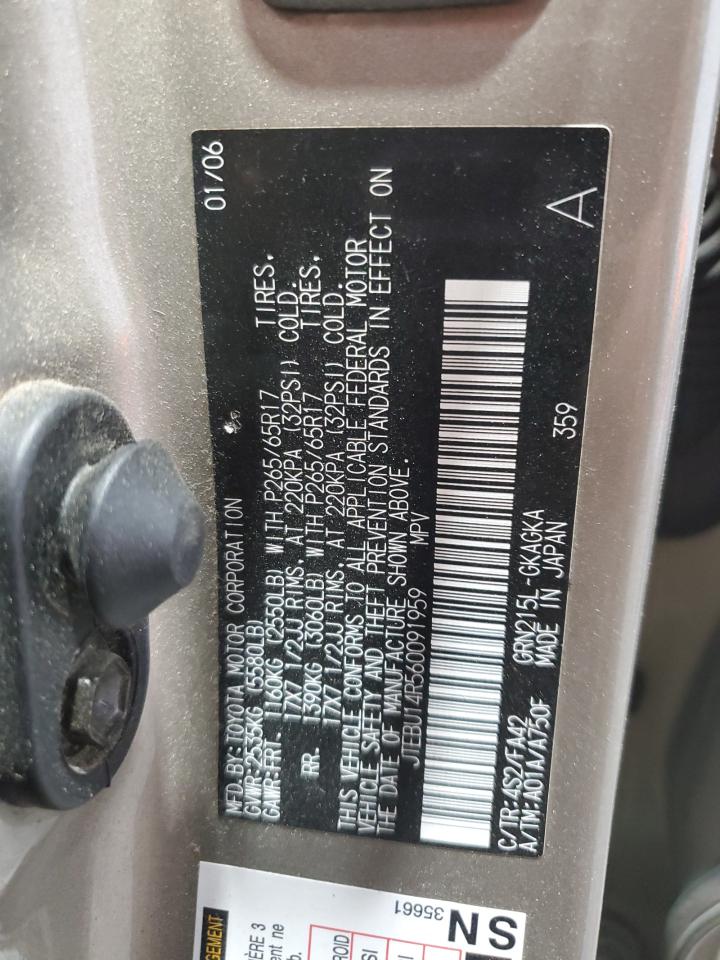 Lot #3197298777 2006 TOYOTA 4RUNNER SR