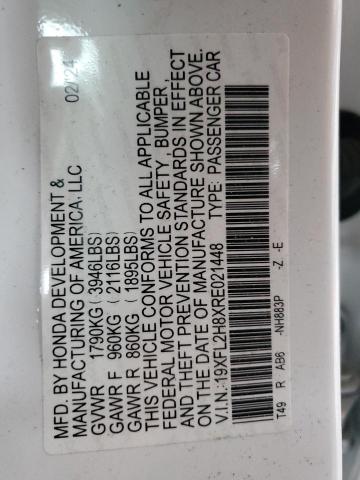 2024 HONDA CIVIC SPOR - 19XFL2H8XRE021448
