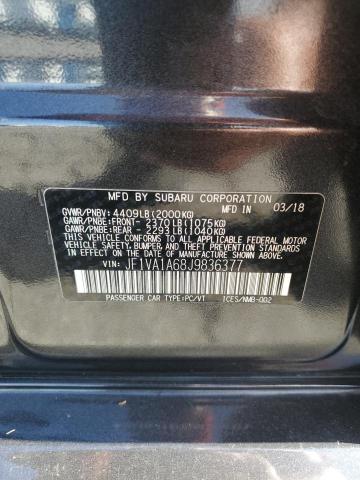 2018 SUBARU WRX JF1VA1A68J9836377