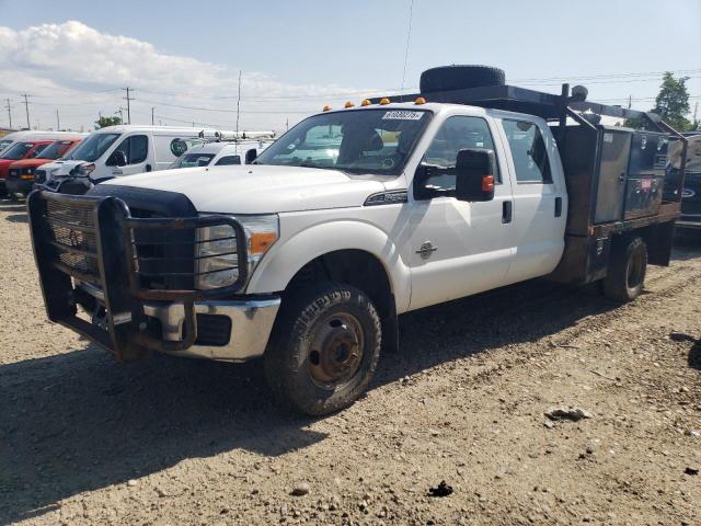 FORD F350 SUPER 2013 white  diesel 1FD8W3HT2DEB00039 photo #1