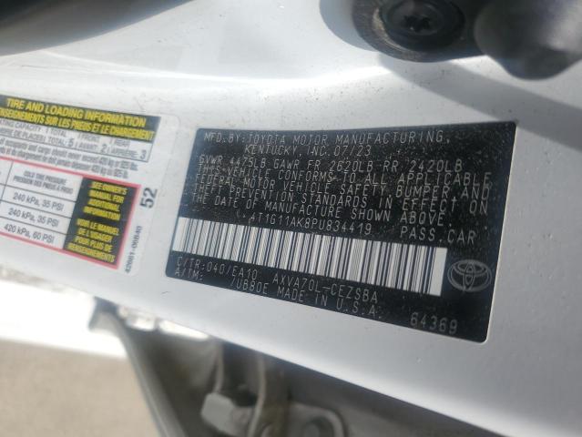 2023 TOYOTA CAMRY SE N 4T1G11AK8PU834419