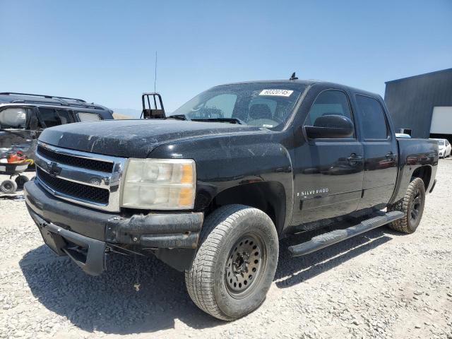 CHEVROLET SILVERADO 2007 black  flexible fuel 3GCEK13387G549995 photo #1