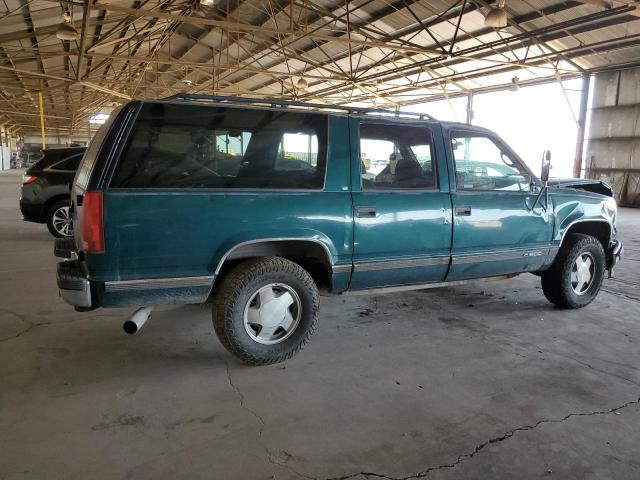 CHEVROLET SUBURBAN K 1996 green  gas 1GNFK16R5TJ379051 photo #4