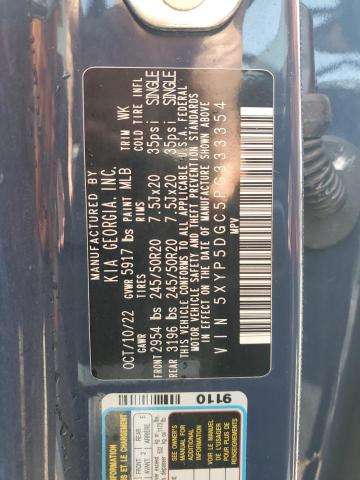 2023 KIA TELLURIDE - 5XYP5DGC5PG333354