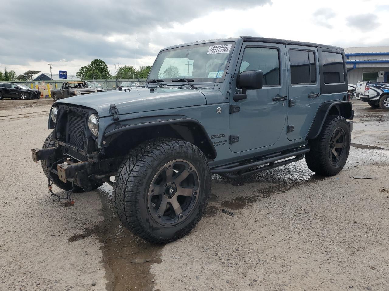  Salvage Jeep Wrangler