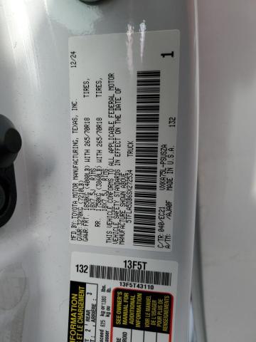 2025 TOYOTA TUNDRA CREWMAX SR 5TFLA5DB6SX272534