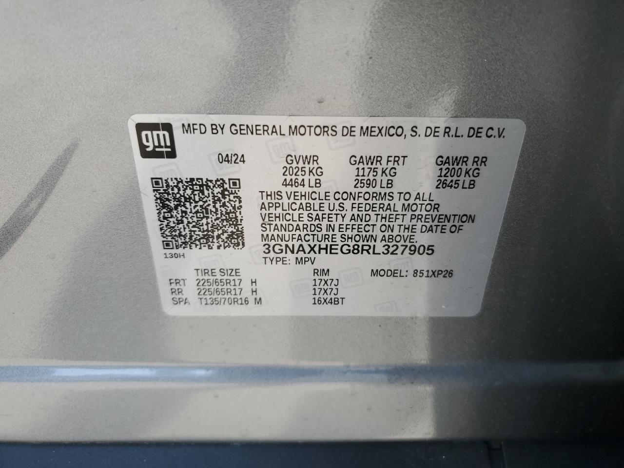 Chevrolet Equinox ls 2024