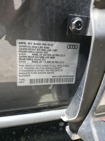 2023 AUDI Q7 PREMIUM - WA1LCBF76PD028984