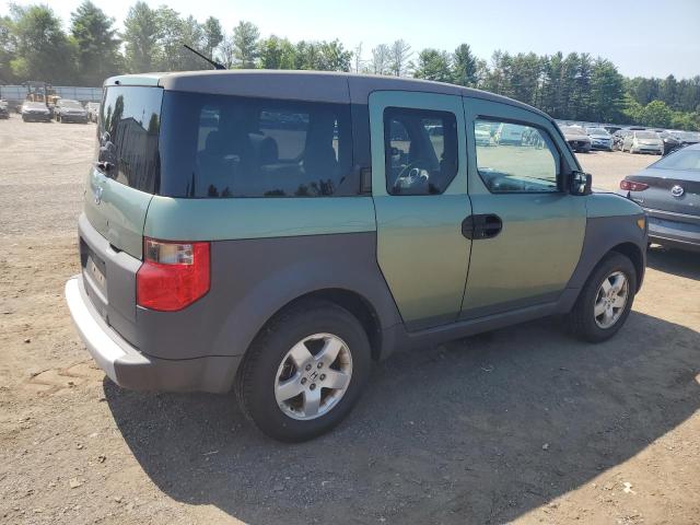 HONDA ELEMENT EX 2004 green  gas 5J6YH28504L030847 photo #4