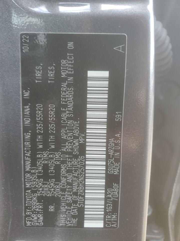 Toyota Highlander 2022