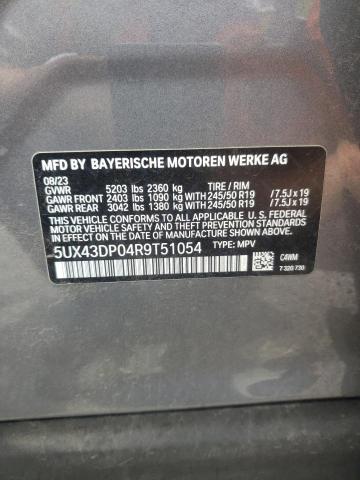 2024 BMW X3 SDRIVE3 5UX43DP04R9T51054