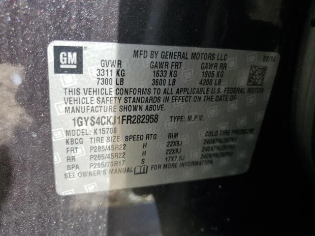 2015 CADILLAC ESCALADE P #3232190555