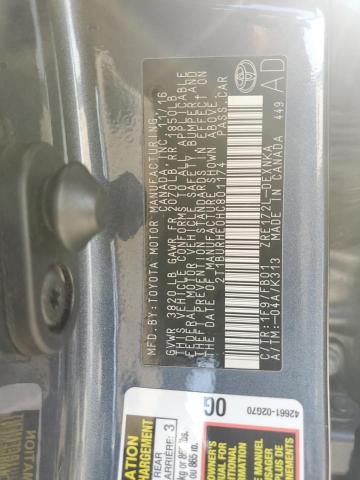 2017 TOYOTA COROLLA L - 2T1BURHE0HC801174