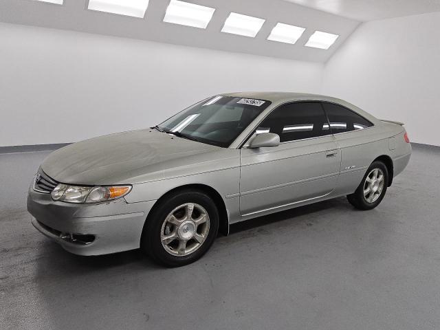 TOYOTA CAMRY SOLA 2003 green  gas 2T1CF22P83C609767 photo #1