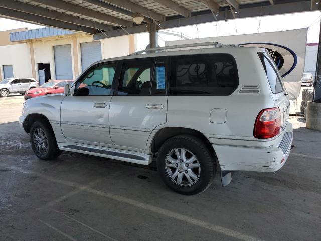 LEXUS LX 470 2004 white  gas JTJHT00W343546274 photo #3