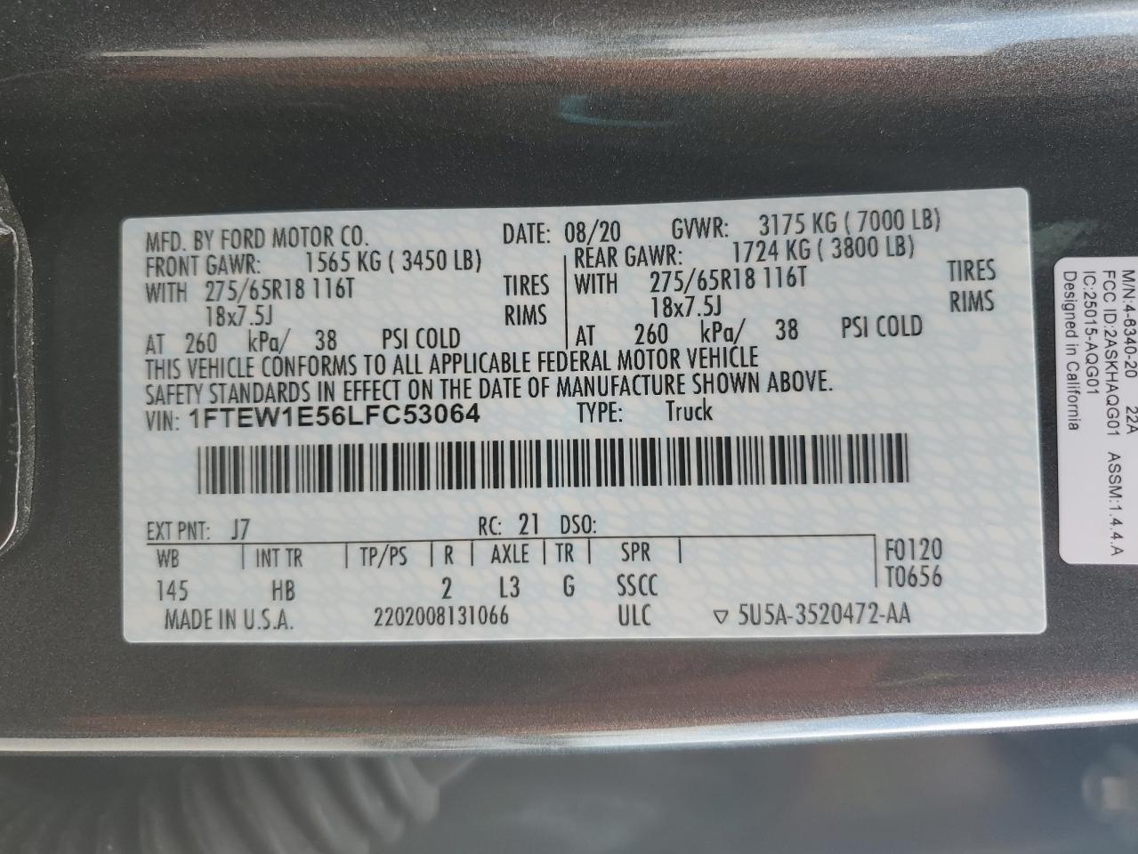 FORD F-150 SUPERCREW