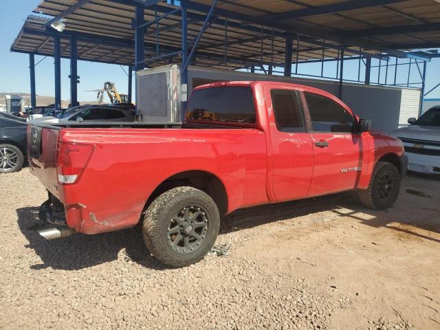 NISSAN TITAN XE 2008 red club cab gas 1N6AA06A68N313311 photo #4