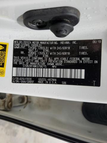 2019 TOYOTA HIGHLANDER - 5TDBZRFH8KS706715