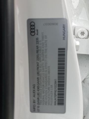 2016 AUDI A3 PREMIUM WAUA7GFF6G1022641