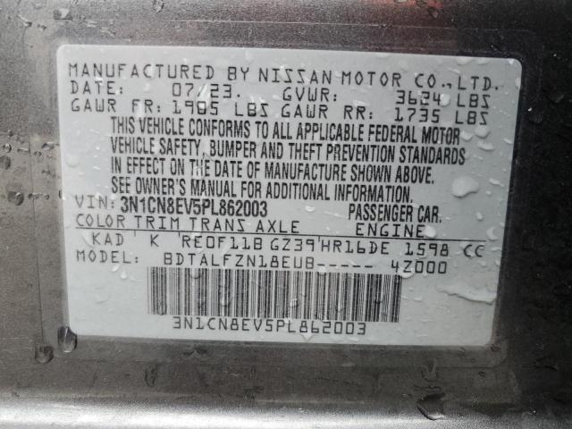 2023 NISSAN VERSA SV - 3N1CN8EV5PL862003