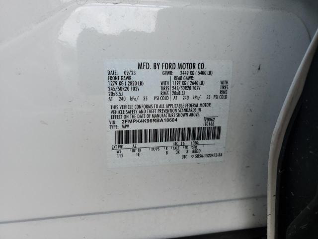 2024 FORD EDGE TITAN 2FMPK4K96RBA18604