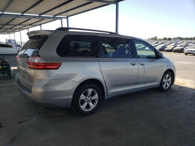 TOYOTA SIENNA LE 2015 silver  gas 5TDKK3DC6FS647890 photo #4