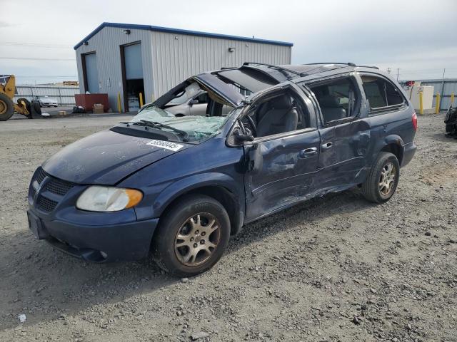 DODGE GRAND CARA 2004 blue  gas 2D4GP74L44R526329 photo #1