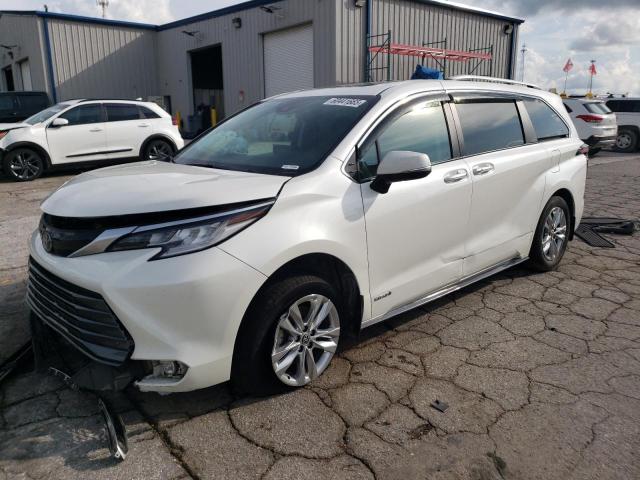 Vin: 5tdzskfc8ms004959, lot: 60441665, toyota sienna limited 2021 img_1