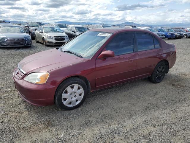 Global Auto Auctions: 2002 HONDA CIVIC EX