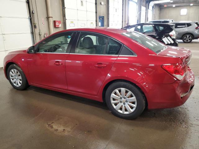 Vin: 1g1pf5s9xb7296122, lot: 61023345, chevrolet cruze lt 20112