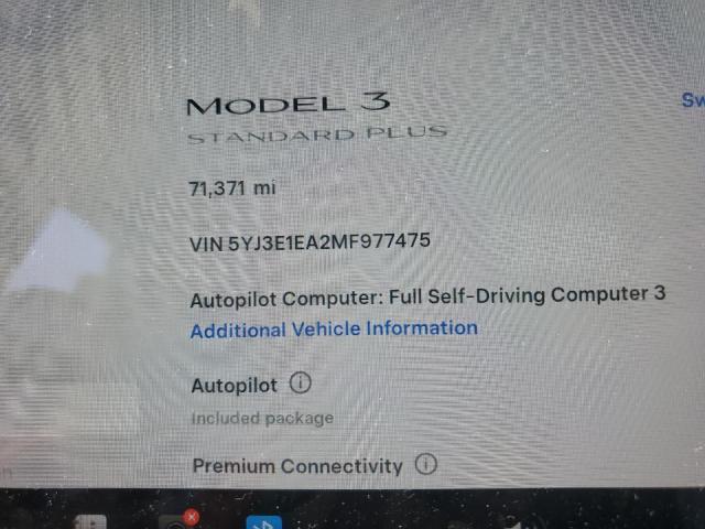 2021 TESLA MODEL 3 5YJ3E1EA2MF977475