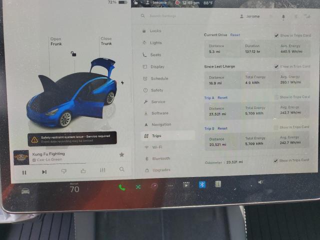2022 TESLA MODEL 3 - 5YJ3E1EB6NF183282