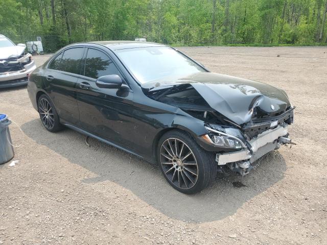 Vin: 55swf4kb9gu165022, lot: 59598005, mercedes-benz c-class 300 4matic 20164
