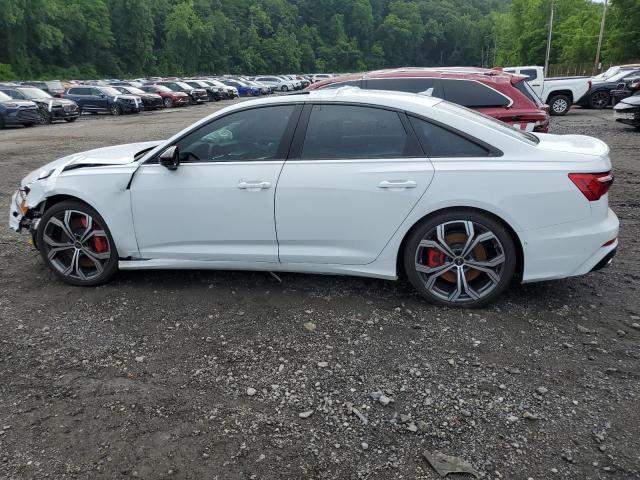 AUDI S6 PRESTIG 2025 white  gas WAUFFBF21SN029314 photo #3