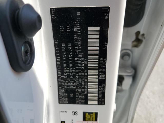 2022 TOYOTA COROLLA CR 7MUDAABG4NV014024