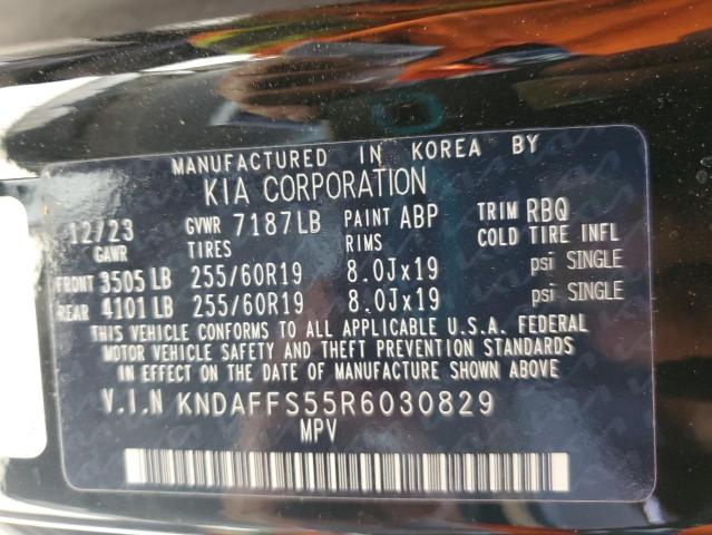 2024 KIA EV9 WIND KNDAFFS55R6030829