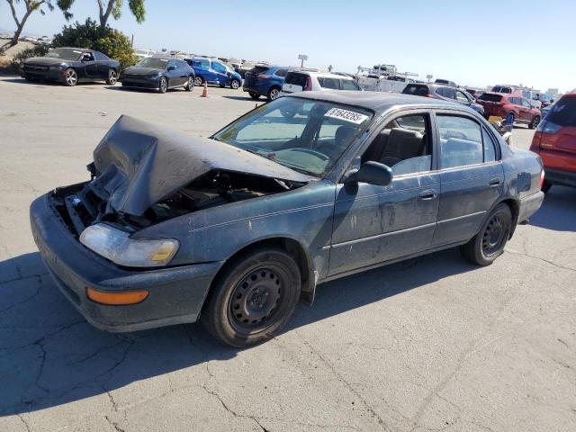 TOYOTA COROLLA DX 1996 green sedan 4d gas 1NXBB02EXTZ359019 photo #1