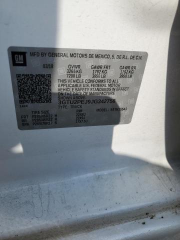 2018 GMC SIERRA K15 - 3GTU2PEJ9JG342758