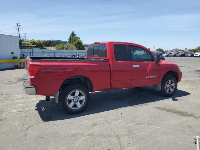 NISSAN TITAN XE 2006 red  gas 1N6AA06B36N521751 photo #4