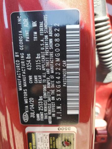 2021 KIA K5 GT LINE - 5XXG64J22MG008822