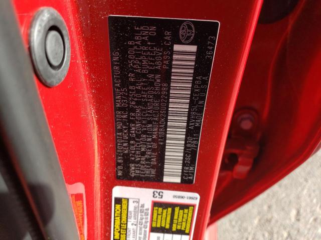 2025 TOYOTA CAMRY XSE 4T1DBADK2SU022988