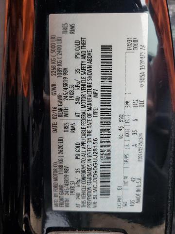 2016 LINCOLN MKC RESERV 5LMCJ3D90GUJ28156