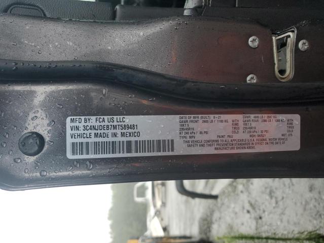 2021 JEEP COMPASS 80 3C4NJDEB7MT589481