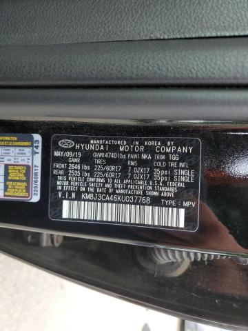 2019 HYUNDAI TUCSON LIM - KM8J3CA46KU037768
