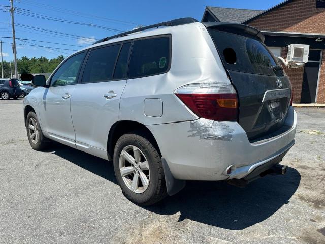 TOYOTA HIGHLANDER 2008 silver 4dr spor gas JTEES41A082094326 photo #4