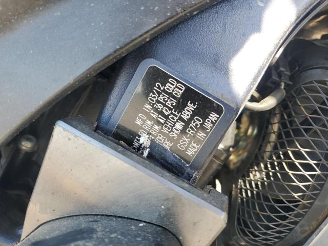 2012 SUZUKI GSX750 - JS1GR7MA9C2100939