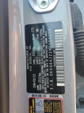 2022 KIA K5 GT LINE - 5XXG64J22NG164294