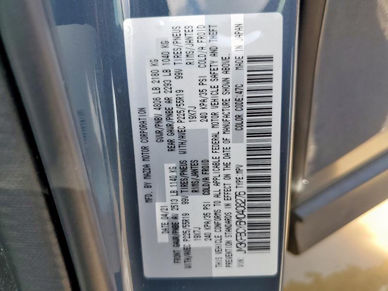 2021 MAZDA CX-5 CARBO JM3KFBCY6M0408276